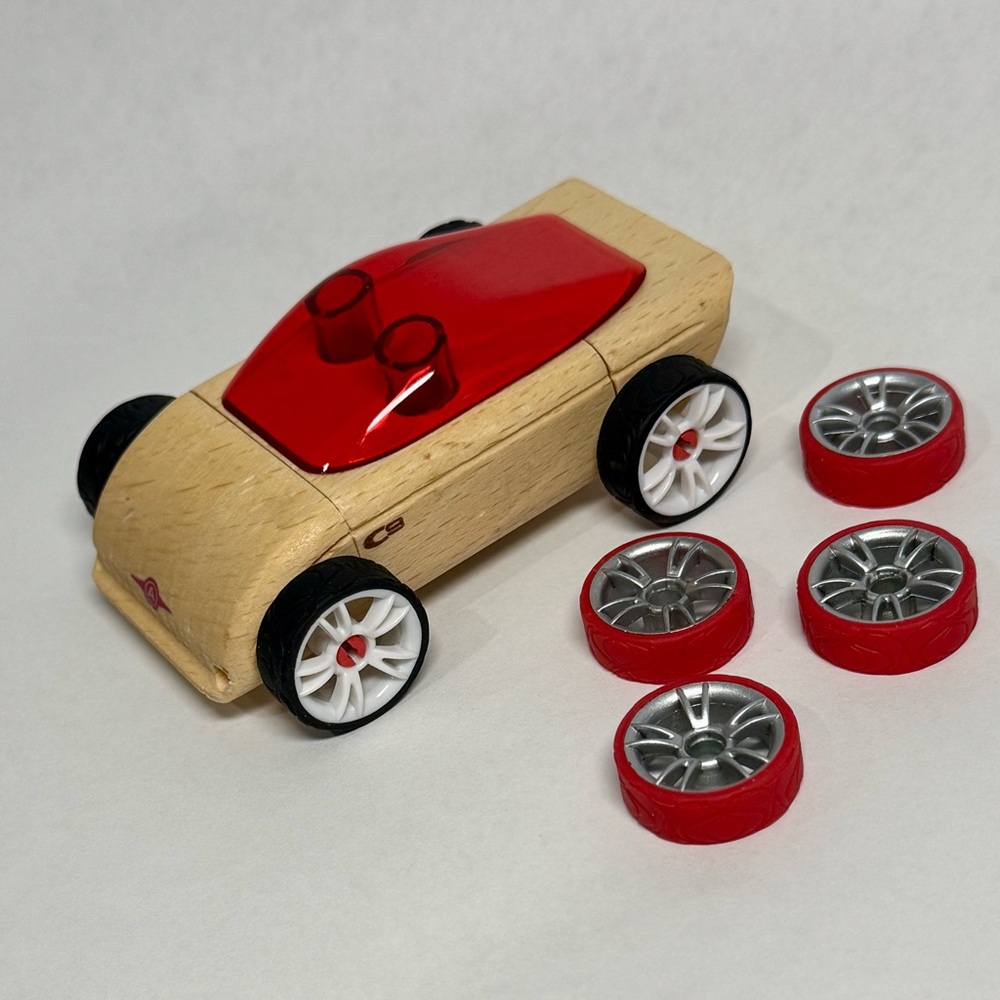 Calello Authentic Automoblox Wooden Toy Car 2010 Heirloom Quality - Picture 7 of 10